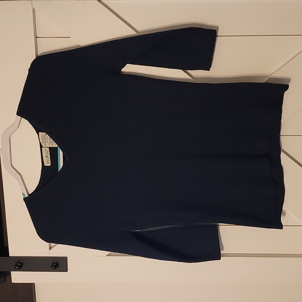 White Stag Sweater, Small, Navy